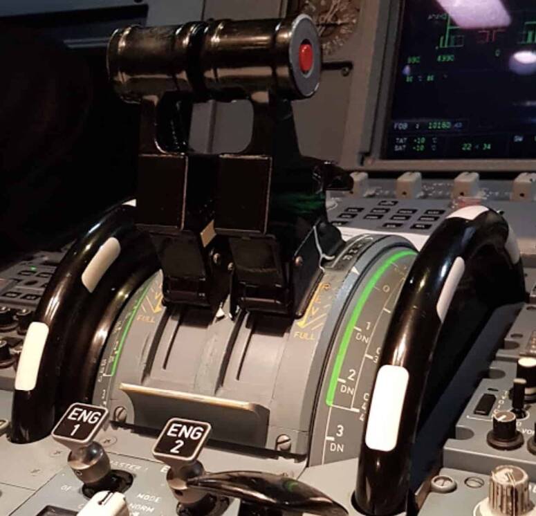 A320 Thrust Levers and Trim /thea320insider.