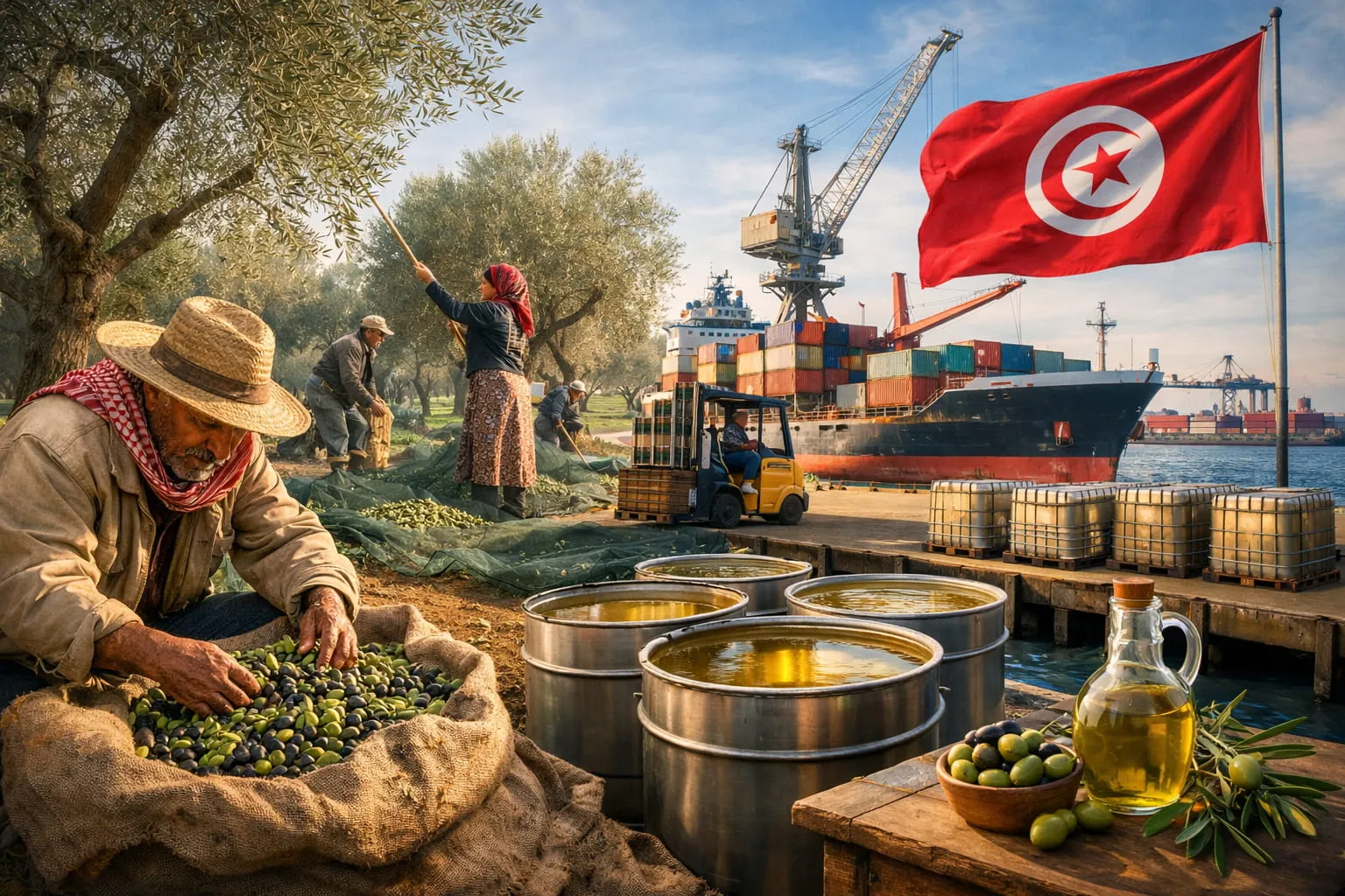 Tunisie : quand l�Etat fixe le prix de l�huile d�olive et sacrifie les agriculteurs