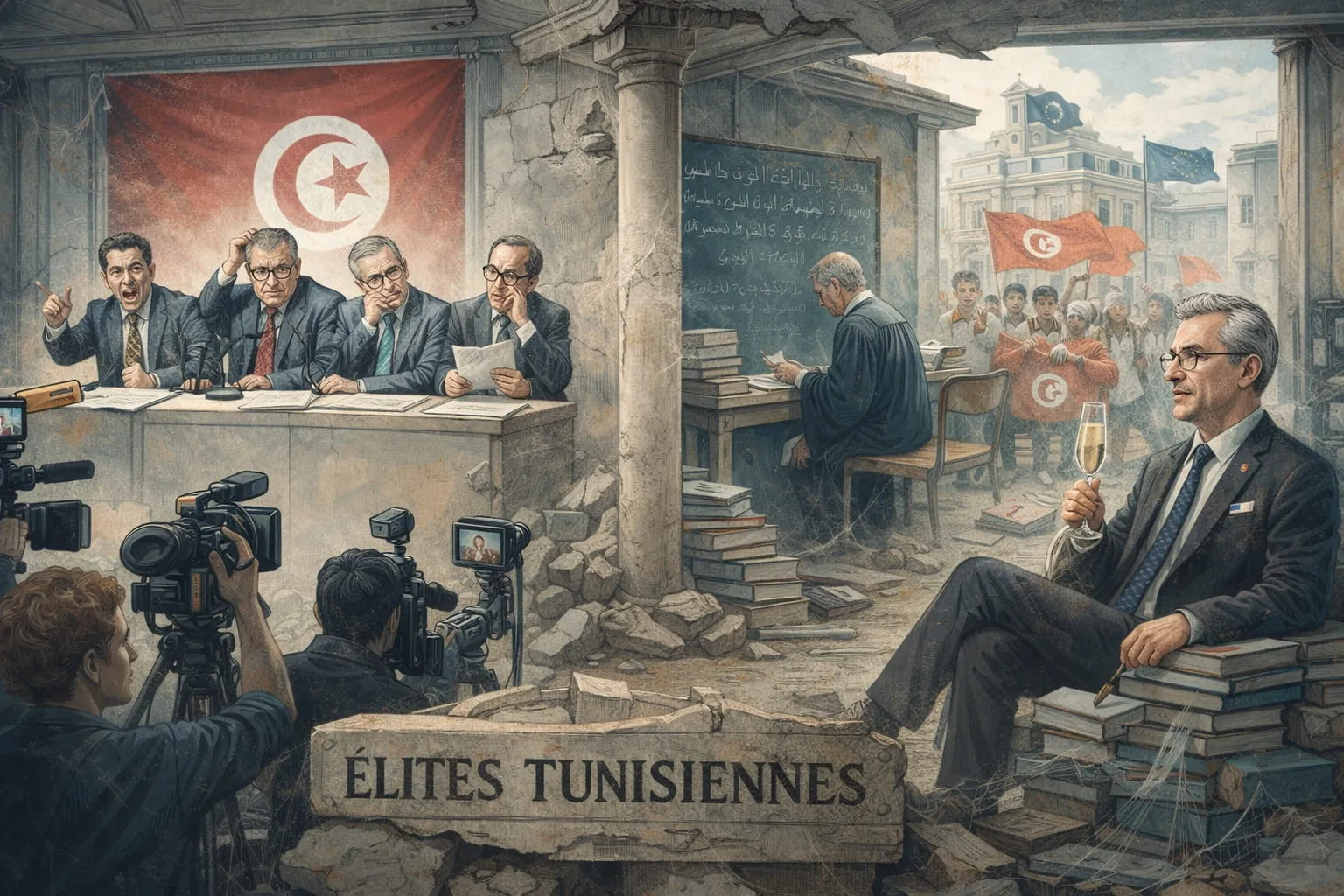 Les �lites tunisiennes : une esp�ce en voie de disparition